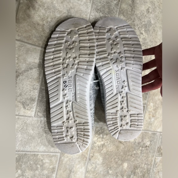 Women’s HEY DUDE Sz 10 Wendy Sox glacier grey - Picture 5 of 6